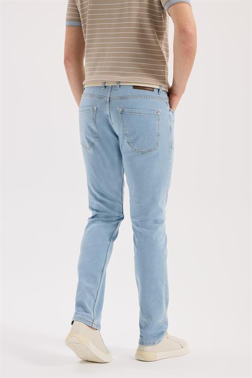 Mavi Slim Fit 5 Cep Esnek Jean Kot Pantolon