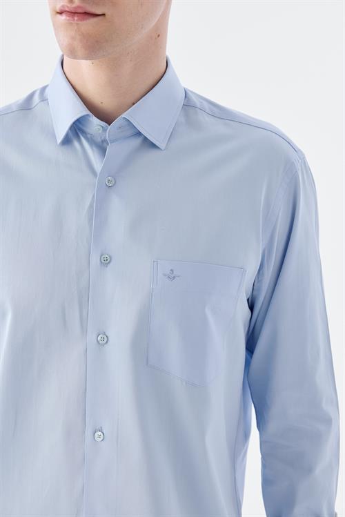 Klasik Kalıp - Classic Bedenli Gömlek-Jakamen  Klasik Yaka  Bedenli