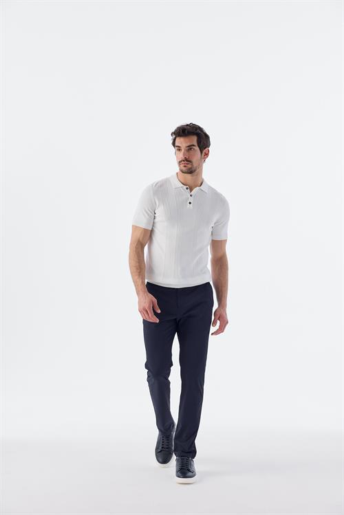 Rahat Kalıp - Comfort Fit Serili Pantolon Spor-Jakamen  Lastikli  Serili