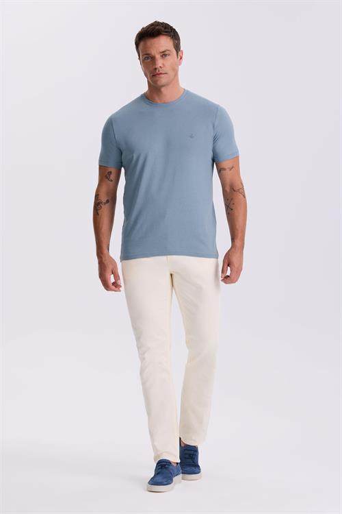 Mavi %100 Pamuk Slim Fit Bisiklet Yaka Basic T-Shirt