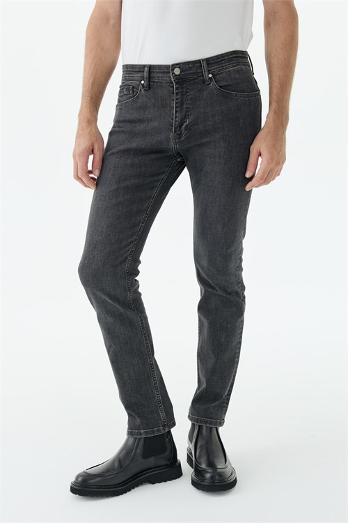 Antrasit Comfort Fit Kot Pantolon