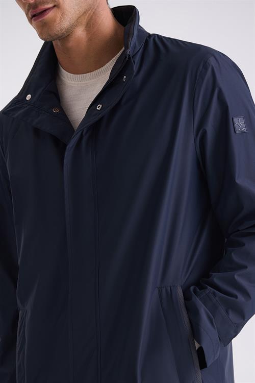 Lacivert Regular Fit  Hakim Yaka Mont 