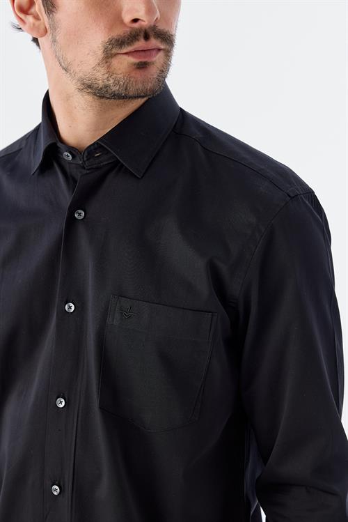 Klasik Kalıp - Classic Bedenli Gömlek-Jakamen  Klasik Yaka  Bedenli