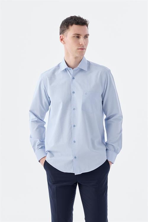 Klasik Kalıp - Classic Bedenli Gömlek-Jakamen  Klasik Yaka  Bedenli