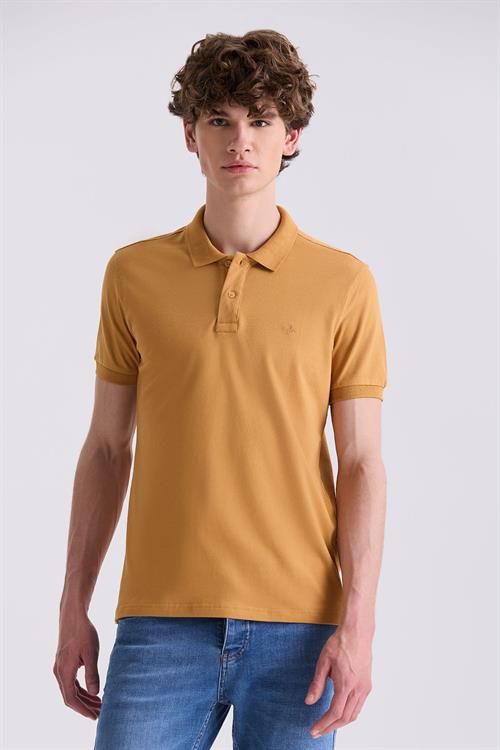 Hardal Slim Fit Polo Yaka T-Shirt