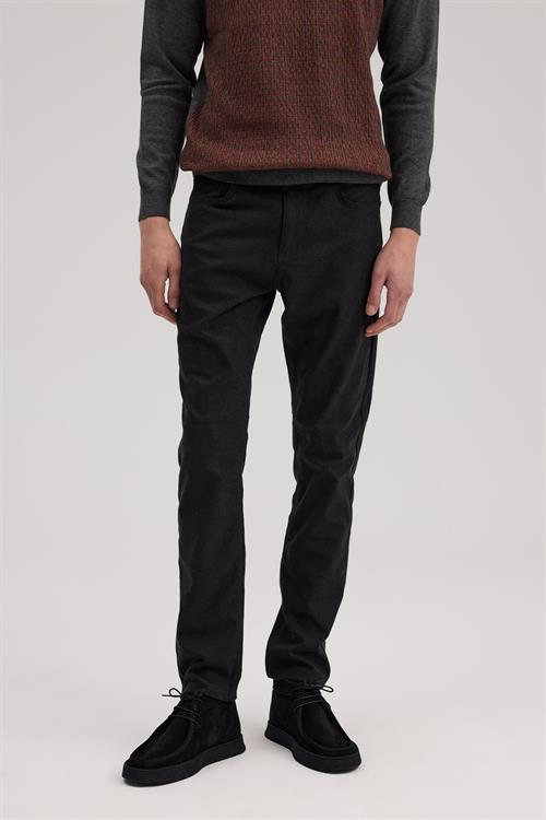 Antrasit Comfort Fit Kanvas Pantolon