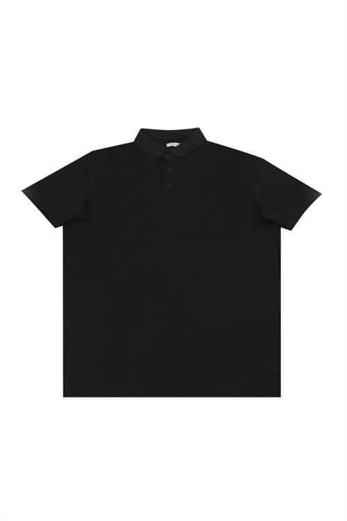 Dar Kalıp - Slim Fit Serili T-Shirt-Jakamen  Polo Yaka  Serili
