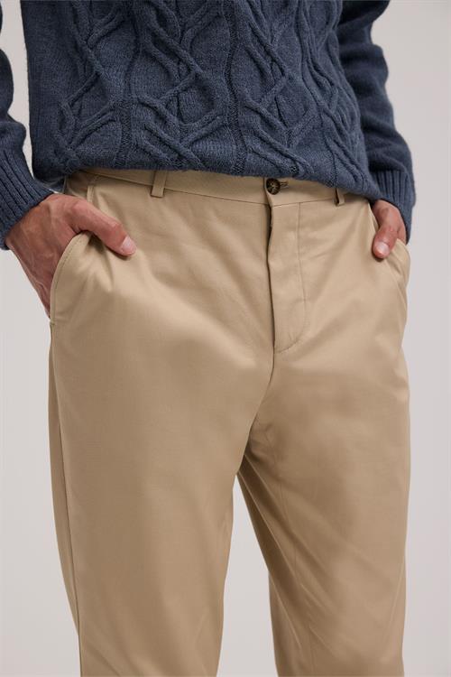 Rahat Kalıp - Comfort Fit Serili Pantolon Spor-Jakamen  Yan Cep  Serili