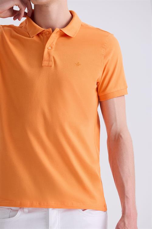 Oranj Slim Fit Polo Yaka T-Shirt
