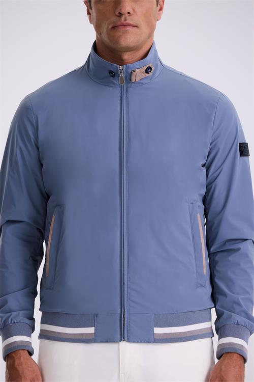 Mavi Comfort Fit Dik Yaka Rahat Kesim Mevsimlik Mont 