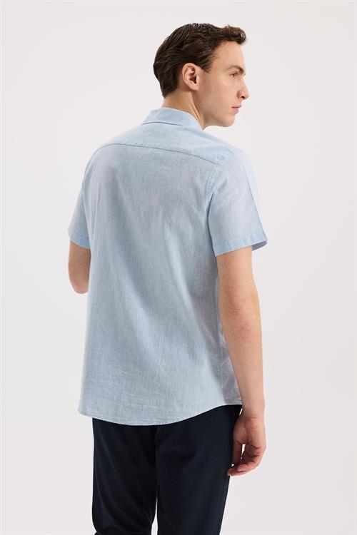 Mavi Rahat Kalıp - Comfort Fit Gömlek Klasik Yaka