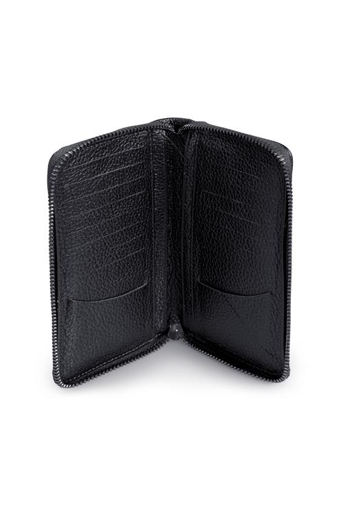 Siyah Jkm Cüzdan Deri