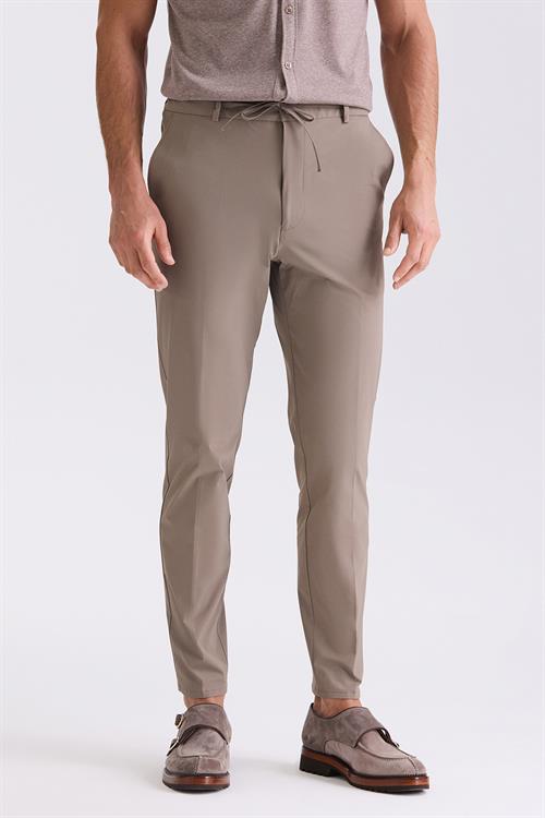 Vizon Comfort Fit Beli Lastikli Jogger Pantolon