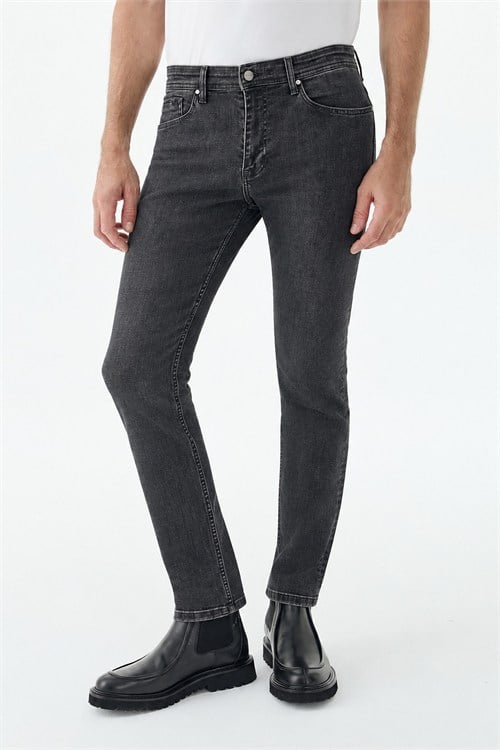 Antrasit Comfort Fit Kot Pantolon
