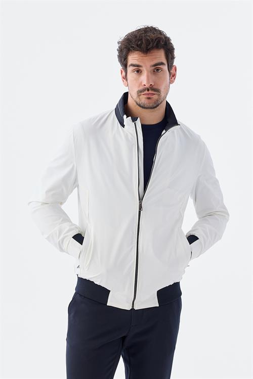 Rahat Kalıp - Comfort Fit Serili Mont-Jakamen  Hakim Yaka  Serili