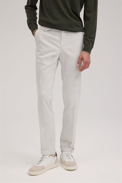 Gri Comfort Fit Duble Paça Kumaş Pantolon