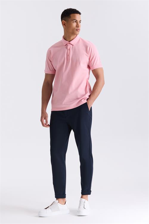 Koyu Lacivert Comfort Fit Beli Lastikli Spor Jogger Pantolon