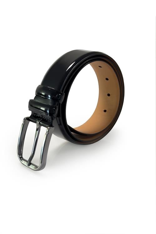 Siyah Klasik Kalıp - Classic Kemer Deri