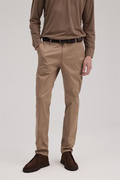 Taba Comfort Fit Yan Cep Kanvas Pantolon