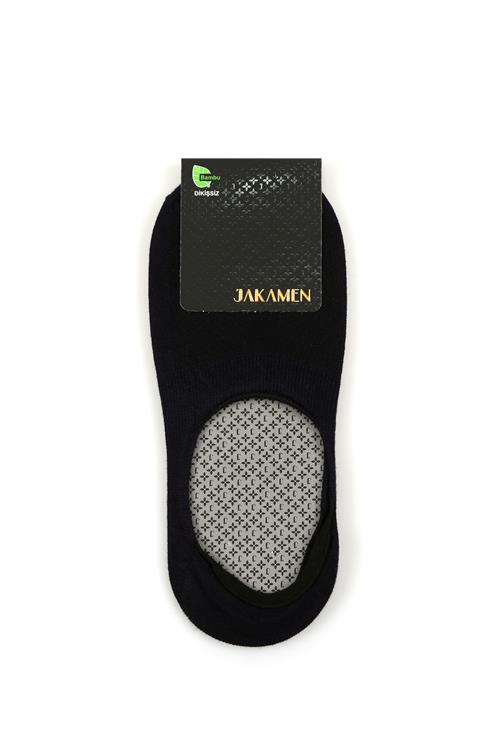 Lacivert Bambu Babet Çorap