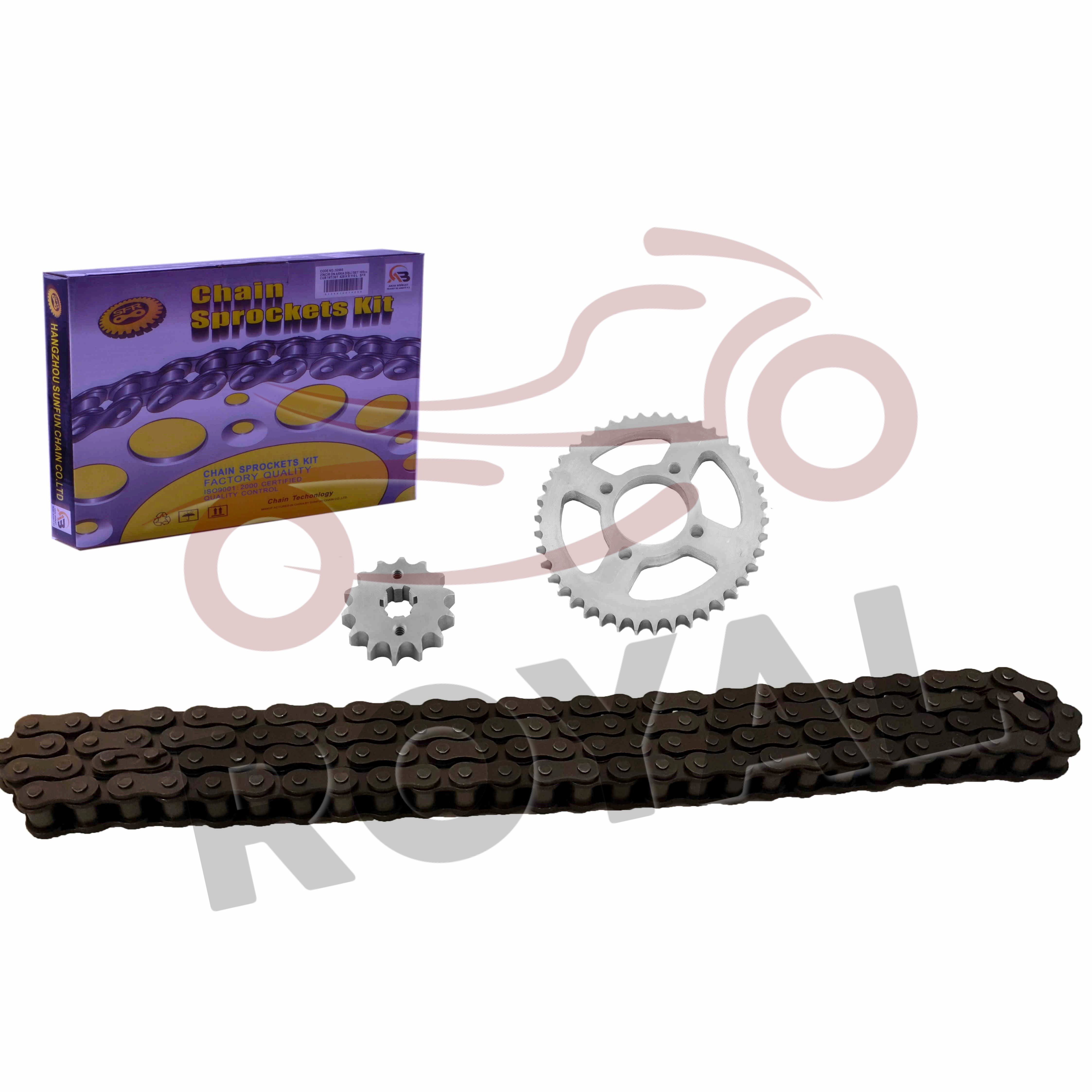 14T/45T 428H x 118L ZİNCİR DİŞLİ SET YBR - SFR ✔️