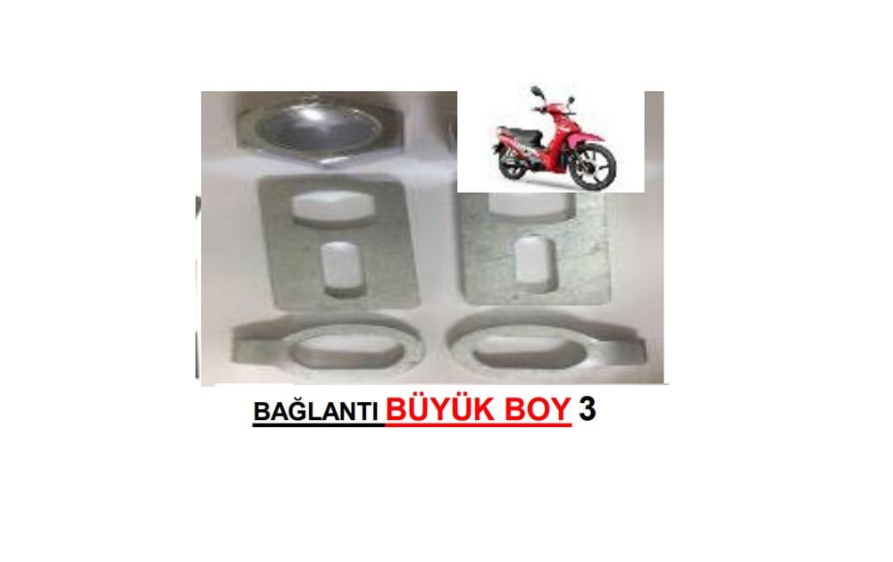Balata - KampanaE-BIKE MOTOR BAĞLANTI SOMUN VE LEVYE SETI(BÜYÜK BOY) ✔️