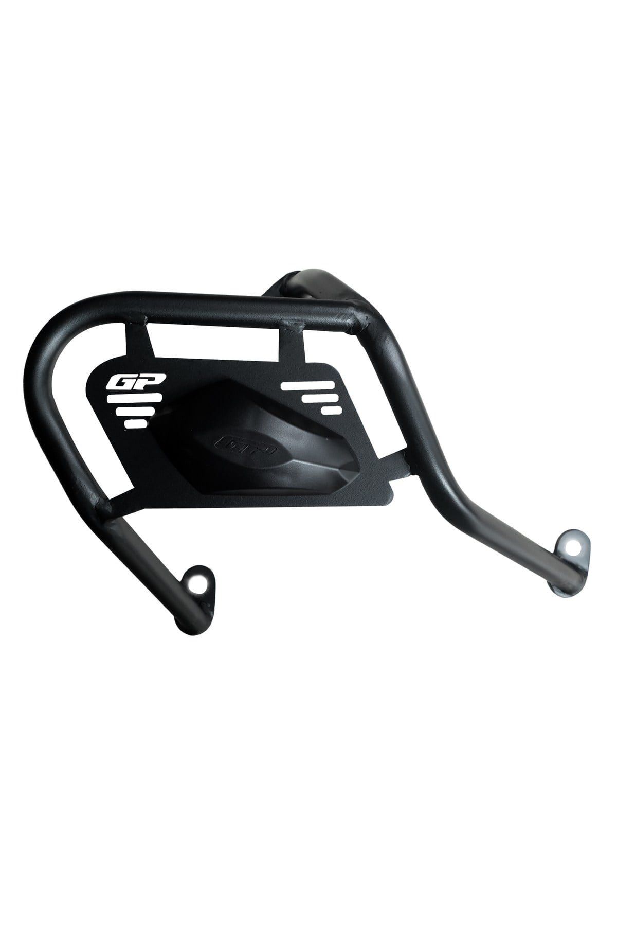 Motosiklet TakozuGP Kompozit Yamaha XMAX 250-400 2025 Uyumlu Kapaklı Egzoz Koruma Demiri Siyah