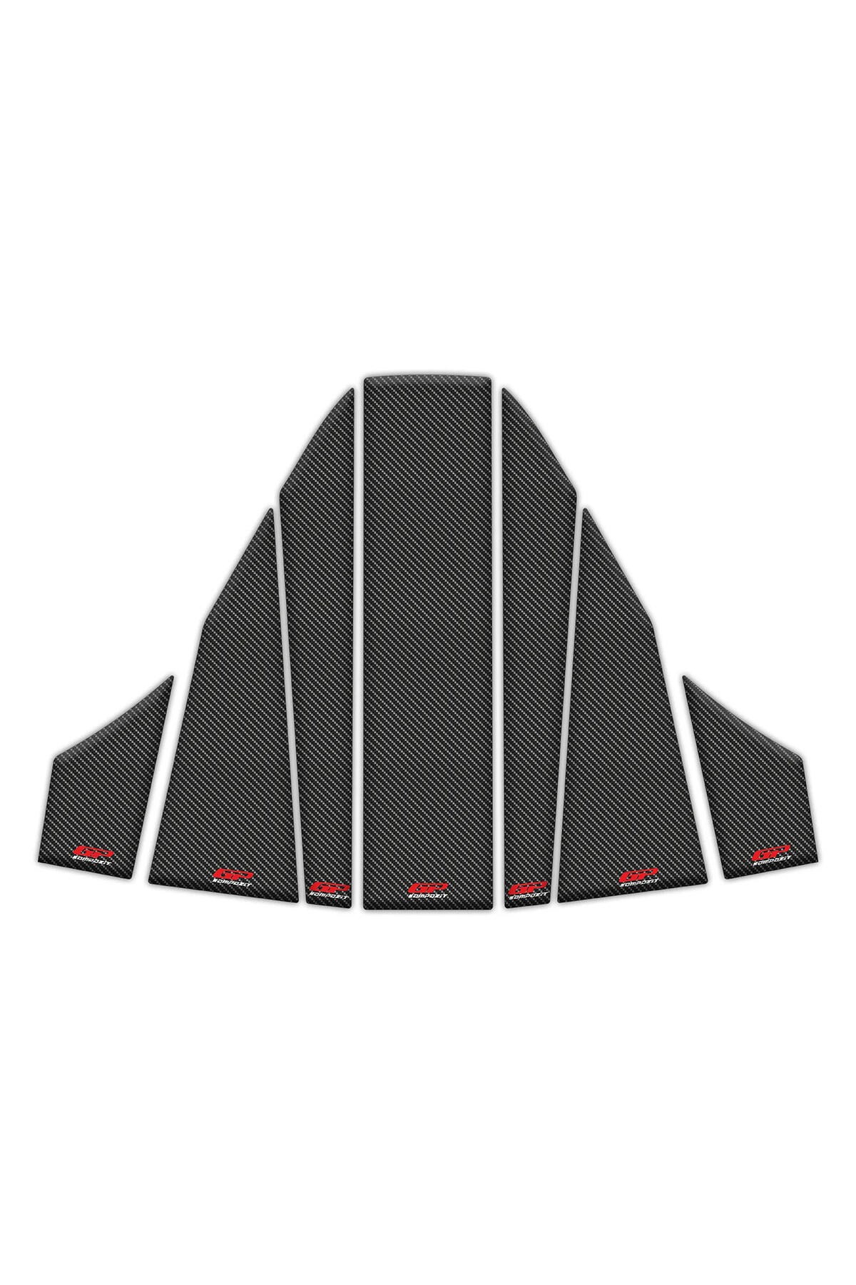 Tankpad & StickerHonda Dio 2021-2025 Uyumlu Yeni Seri Tank Pad Seti Karbon