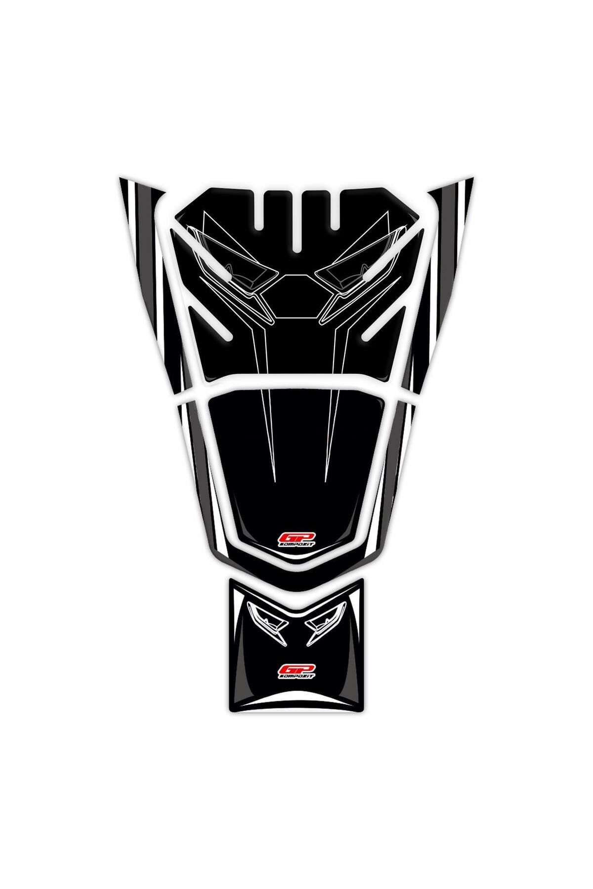 Tankpad & StickerHonda PCX 125 2021-2024 Uyumlu Yeni Seri Tank Pad Gri