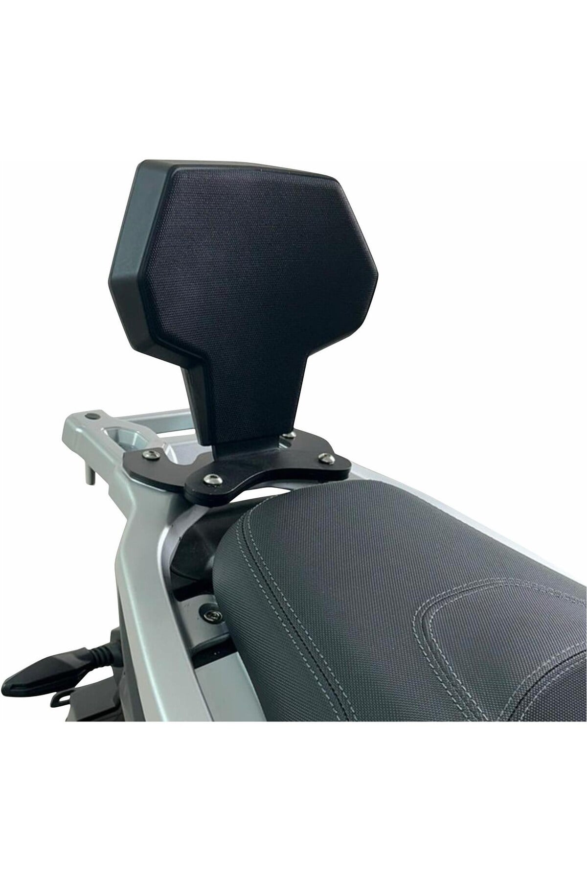 Motosiklet Lüzumlu ÜrünRks Freccia 150 2024 Uyumlu Sissy Bar Siyah
