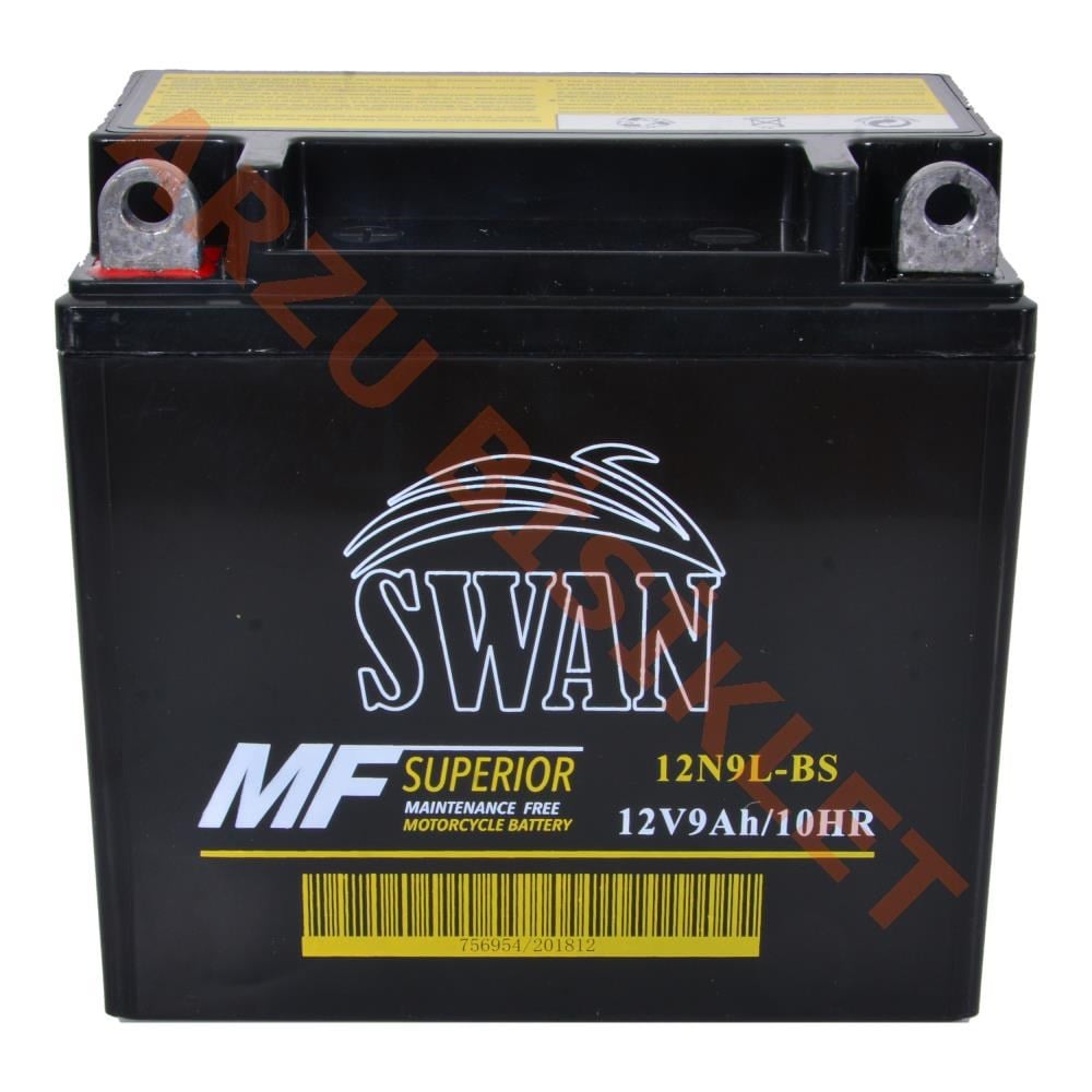 Motosiklet Aküleri12N9L - BS - [RUS - JAWA - MZ] SWAN AKÜ