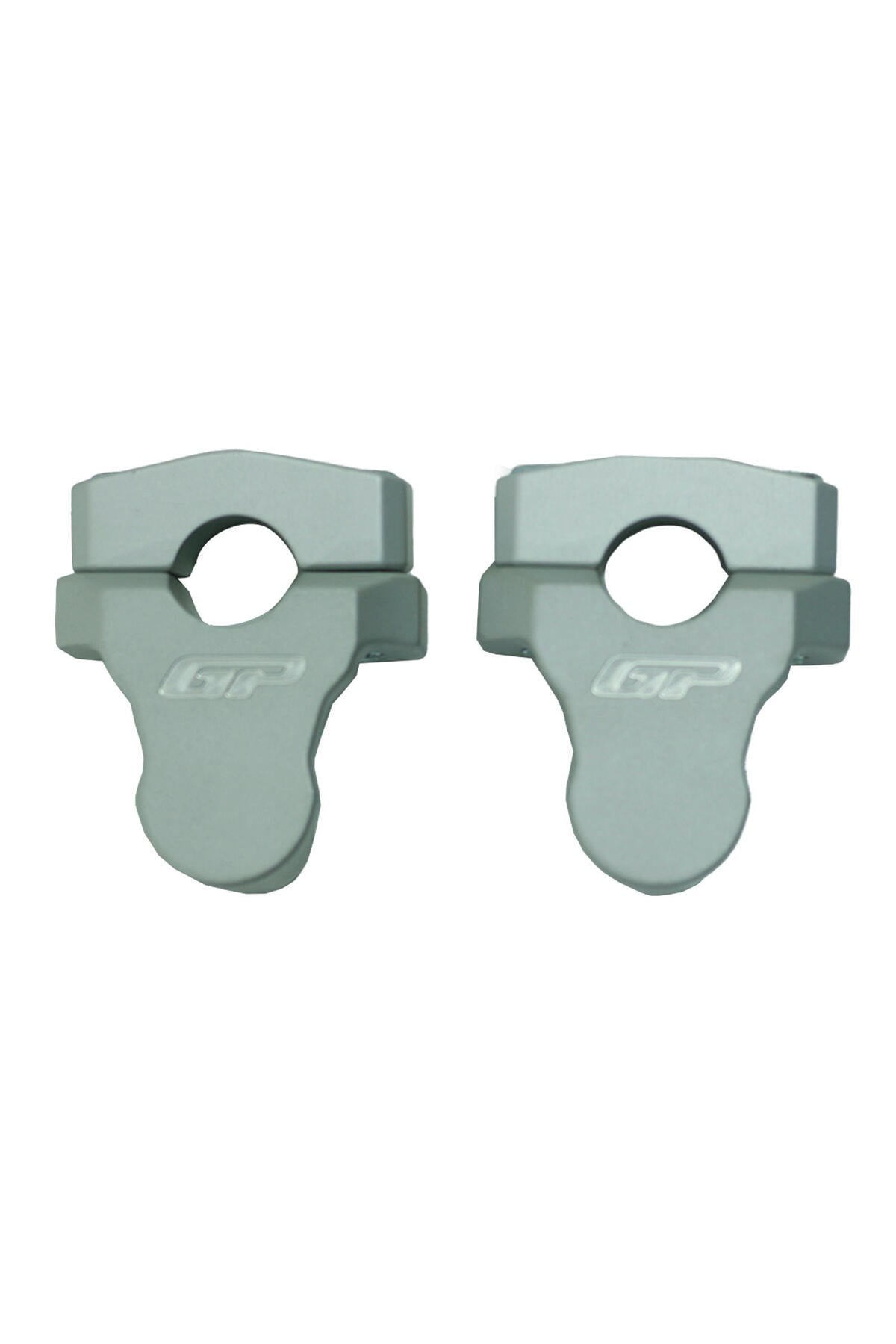 Motosiklet Lüzumlu ÜrünBajaj Dominar 250 / 400 2017-2024 Uyumlu Gidon Yükseltme 22mm Gri 3.5 cm