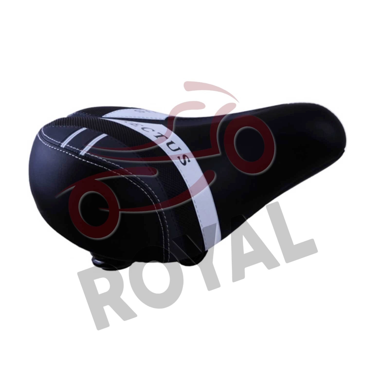 SelelerCITY BIKE SELE ELASTOMER YAYLI  [265 x 220]  [SİYAH-BEYAZ]  RECTUS