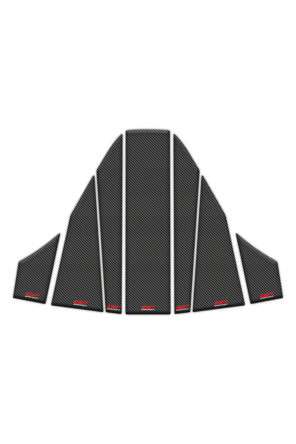 Tankpad & StickerHonda Dio 2021-2025 Uyumlu Yeni Seri Tank Pad Seti Karbon
