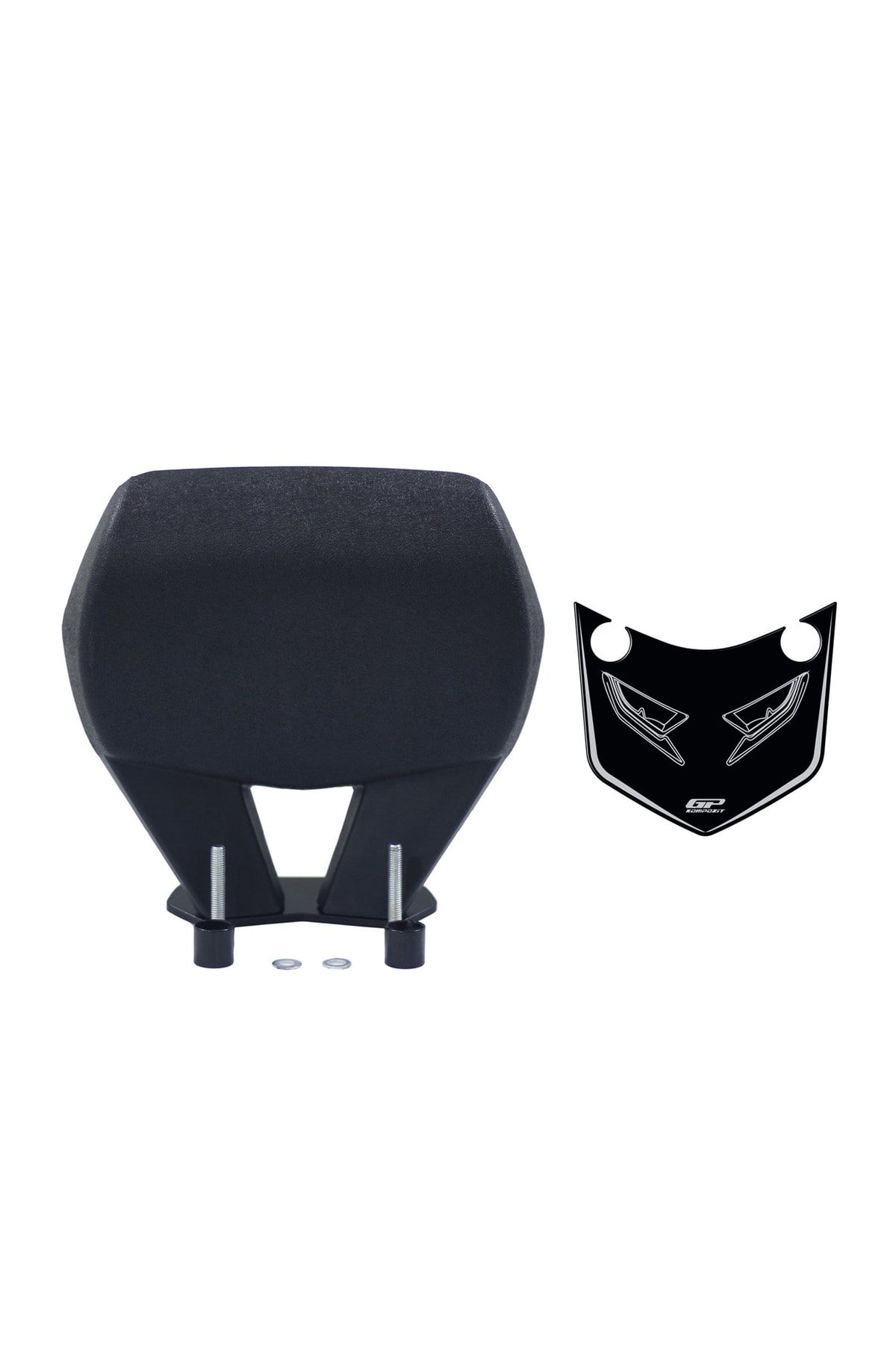 Motosiklet SırtlıkHonda PCX 125 / 150 2014-2025 Uyumlu Spor Sissy Bar Siyah