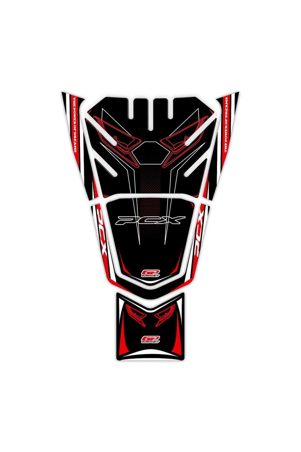 Tankpad & StickerHonda PCX 125 2021-2024 Uyumlu Tank Pad Kırmızı
