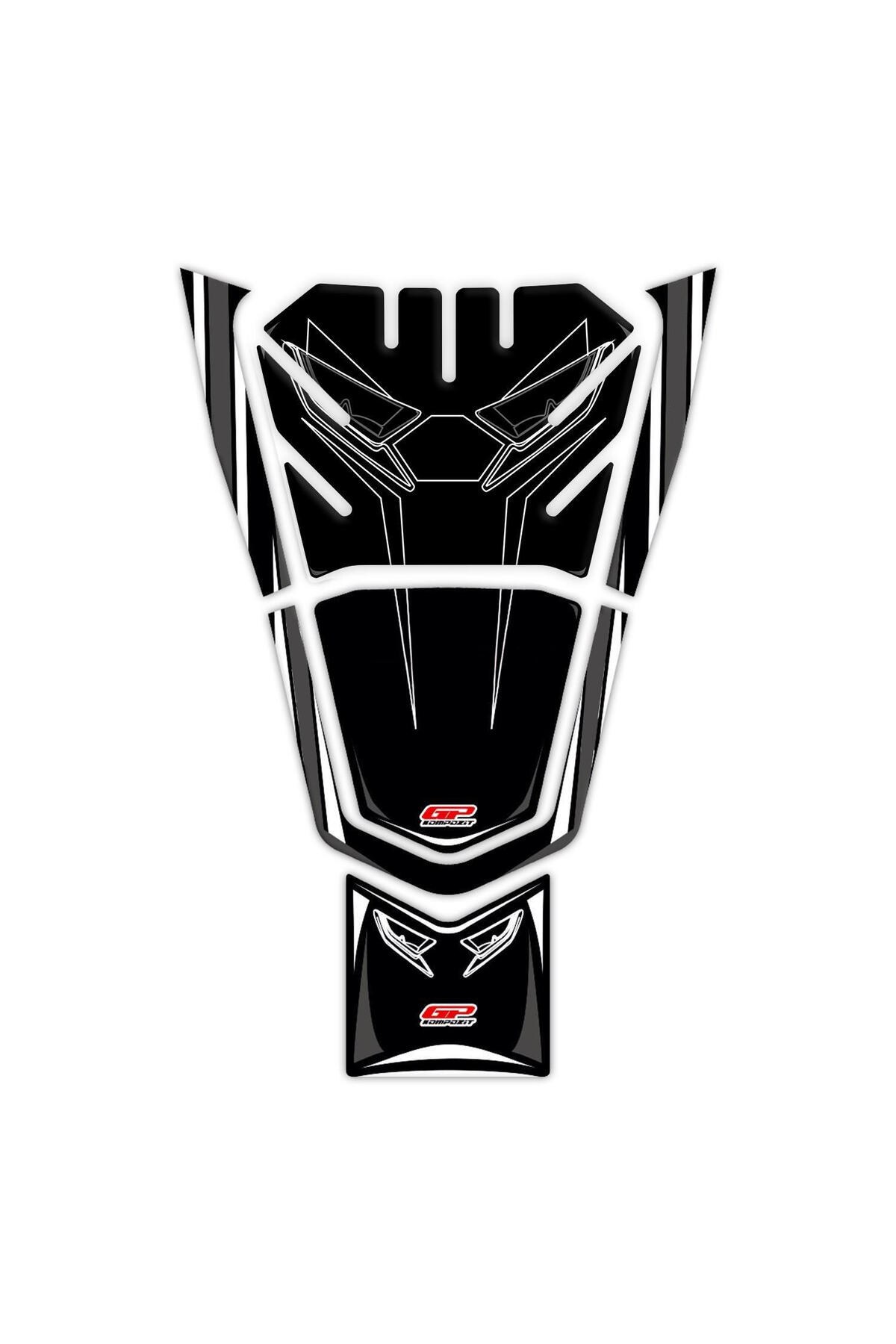 Tankpad & StickerHonda PCX 125 2021-2024 Uyumlu Yeni Seri Tank Pad Gri