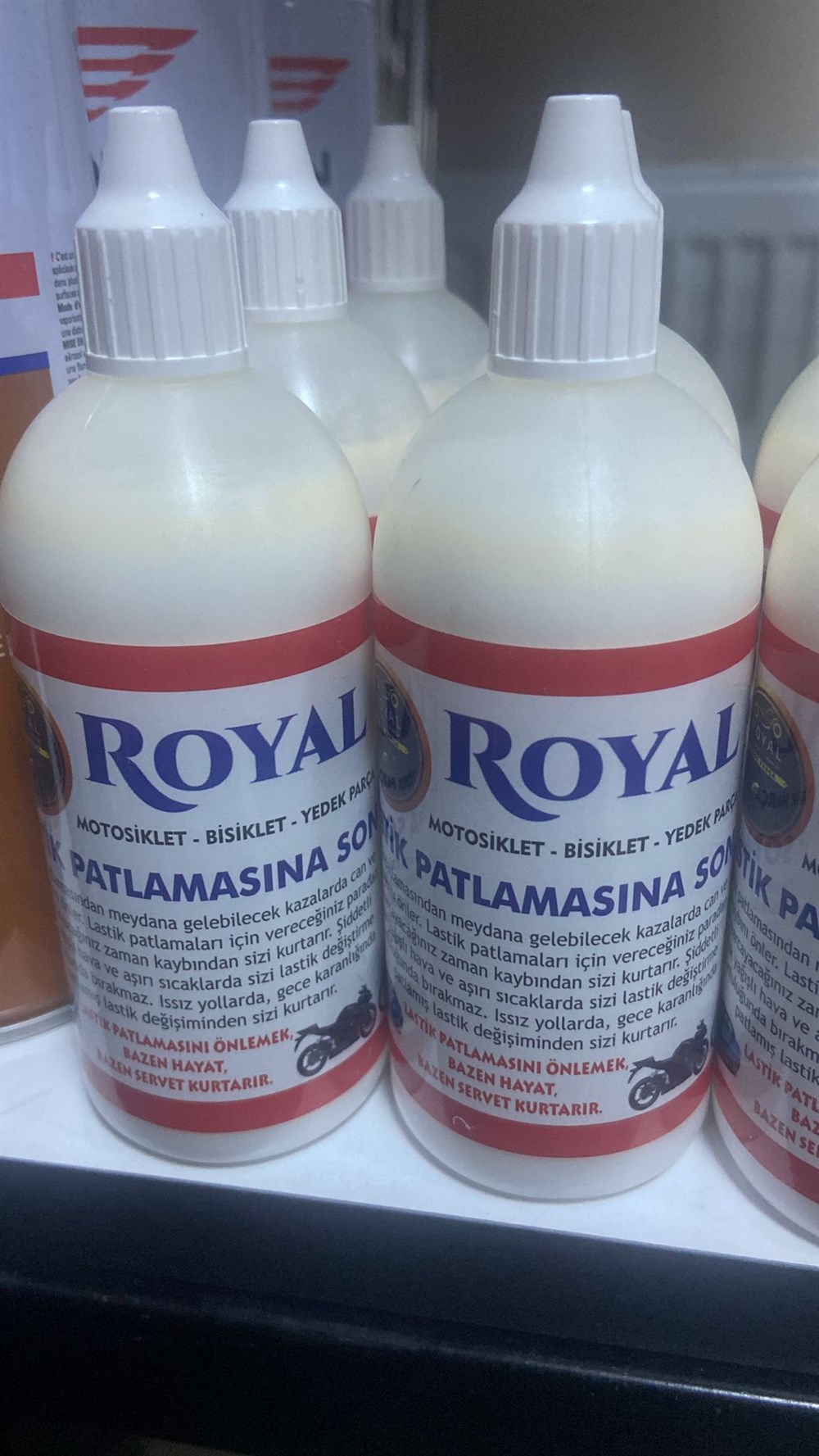 TAMİRCİ-YARDIMCILASTİK SIVISI-SÜTÜ 120ML(LASTİK TAMİR SÜTÜ)✔️