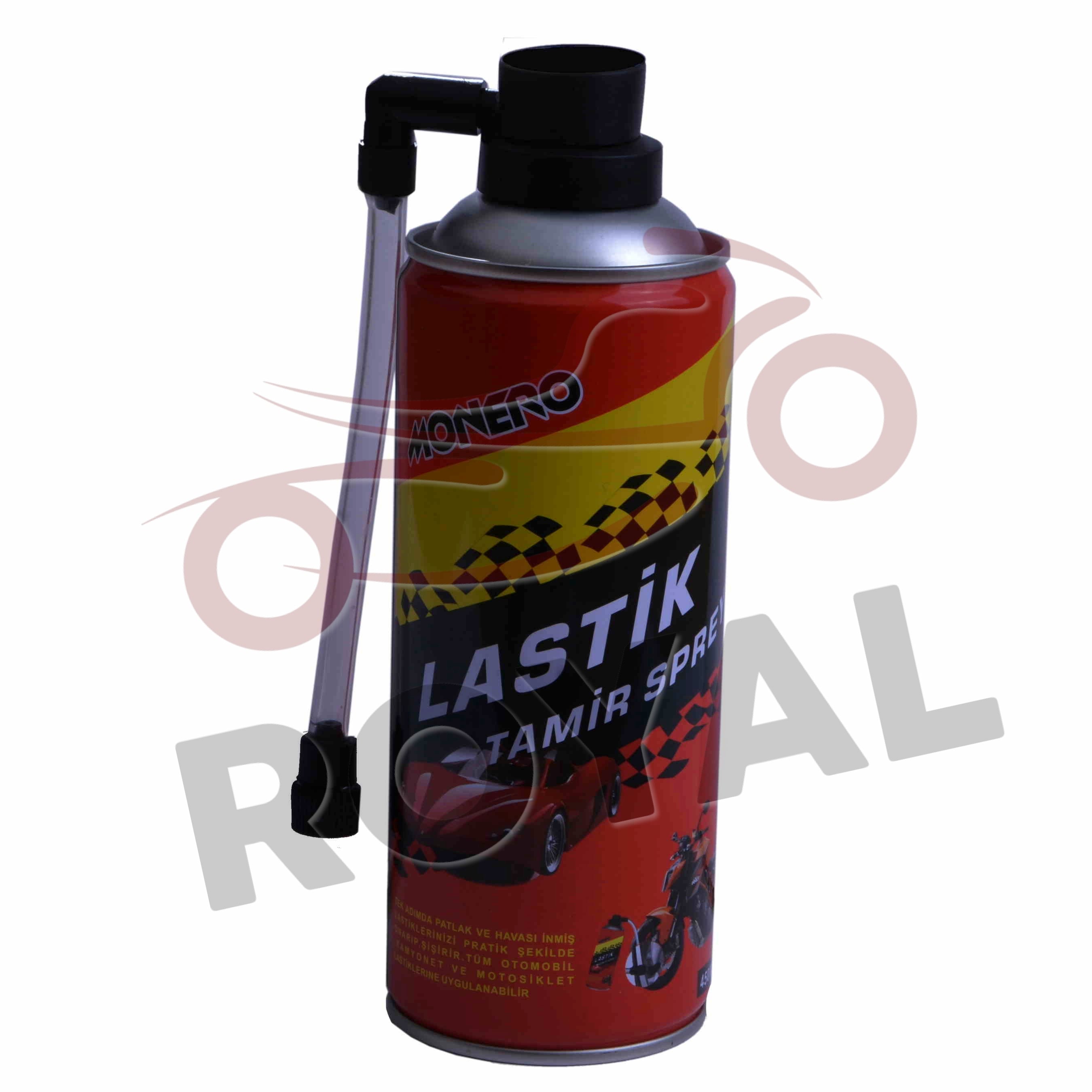 Diger Motosiklet ParçalariLASTİK TAMİR SPREYİ [450 ml]  MONERO