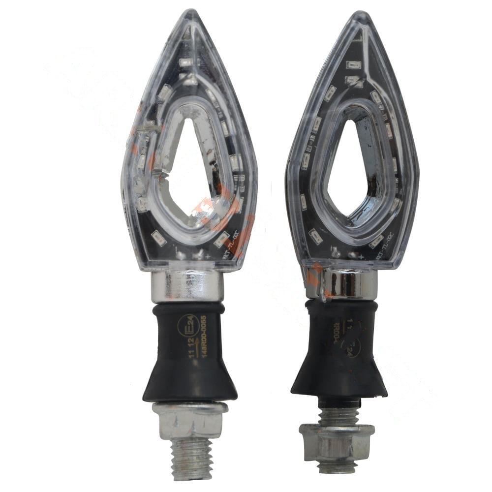 Led SinyallerLED SİNYAL RT-072 [TAKIM] SARI IŞIK KROM ✔️