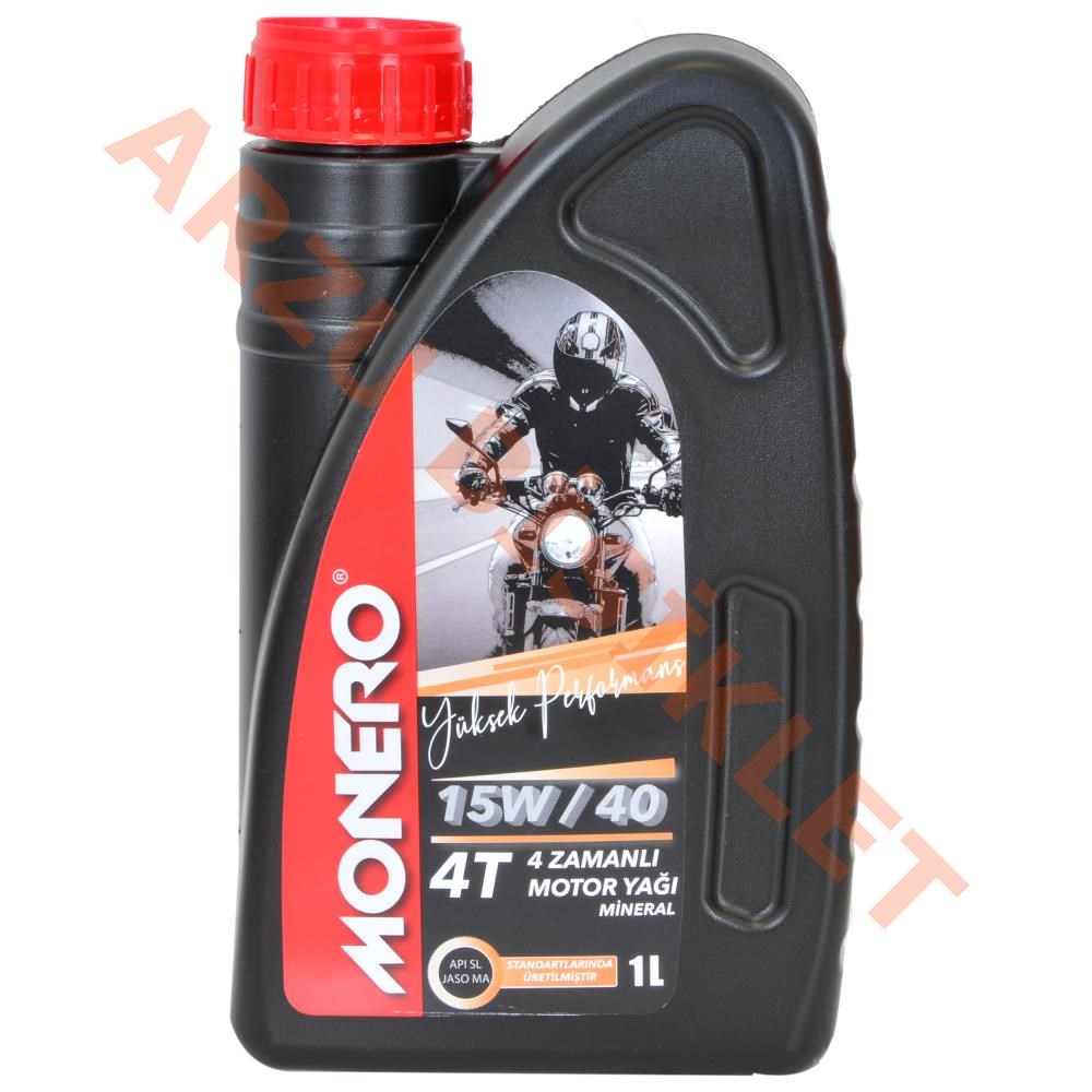 1 LT YağlarMOTOR YAĞI 1LT - 15W*40 4T
