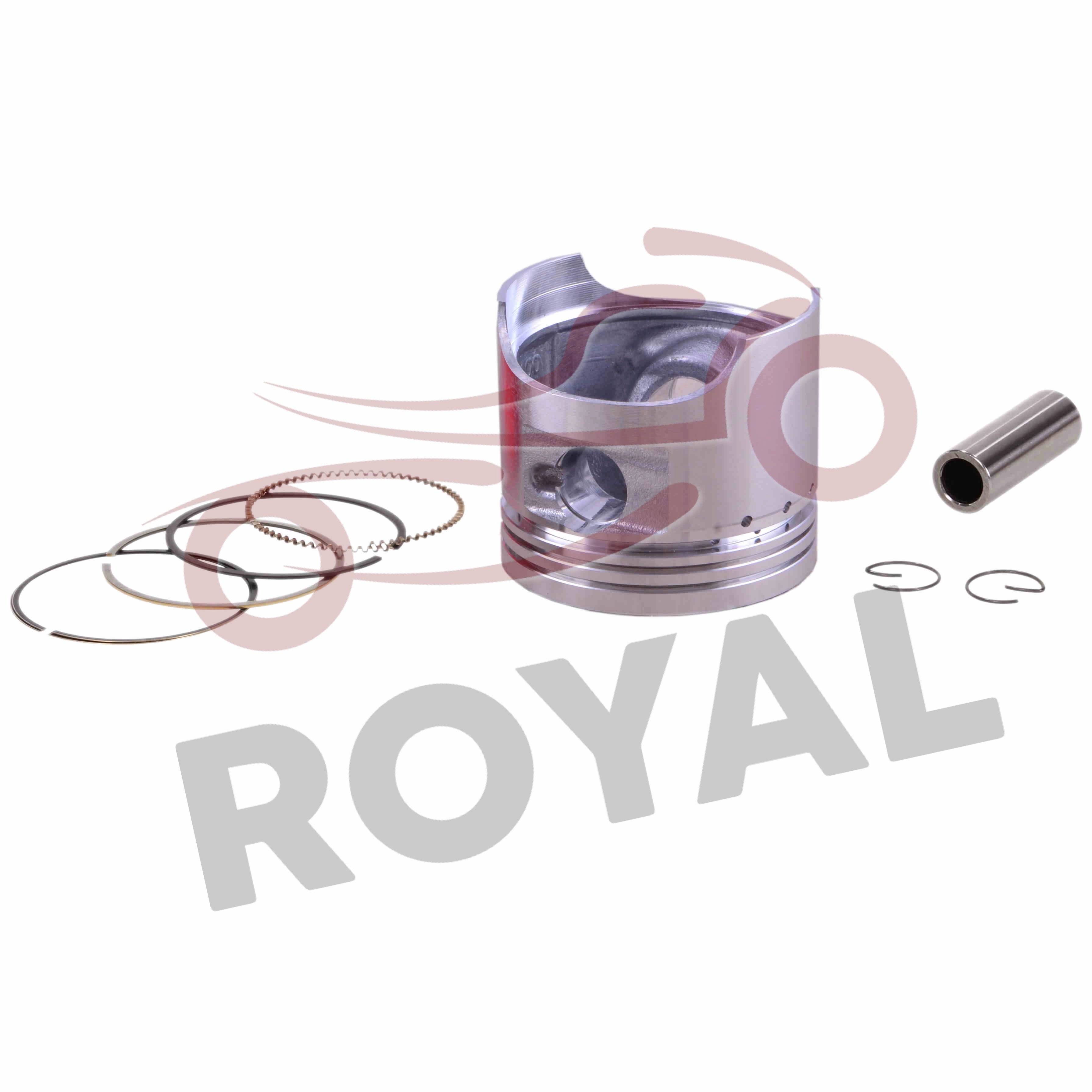 Piston - SegmanlarPİSTON - SEGMAN TAKIMI  (52,40 mm) 110cc CUB