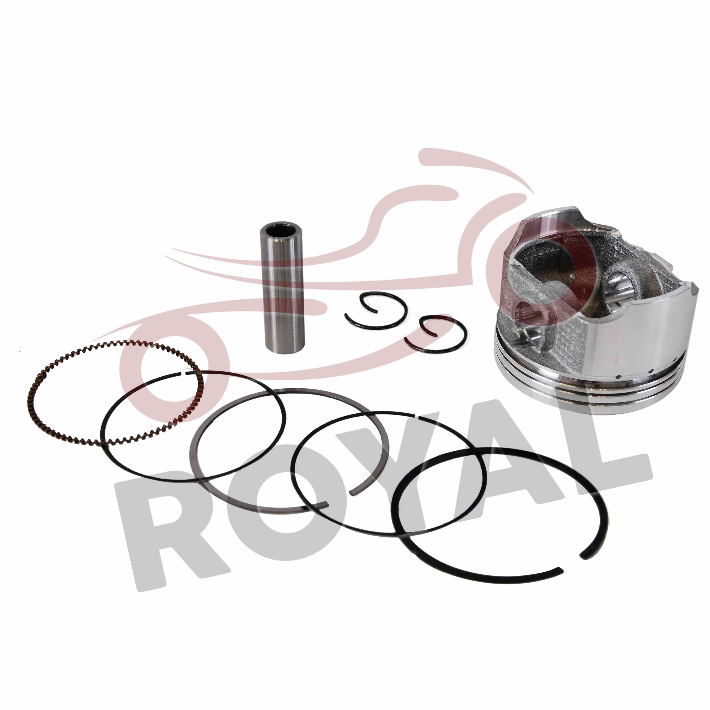 Piston - SegmanlarPİSTON - SEGMAN TAKIMI [65,50 mm] 15 PERNOLU  CG