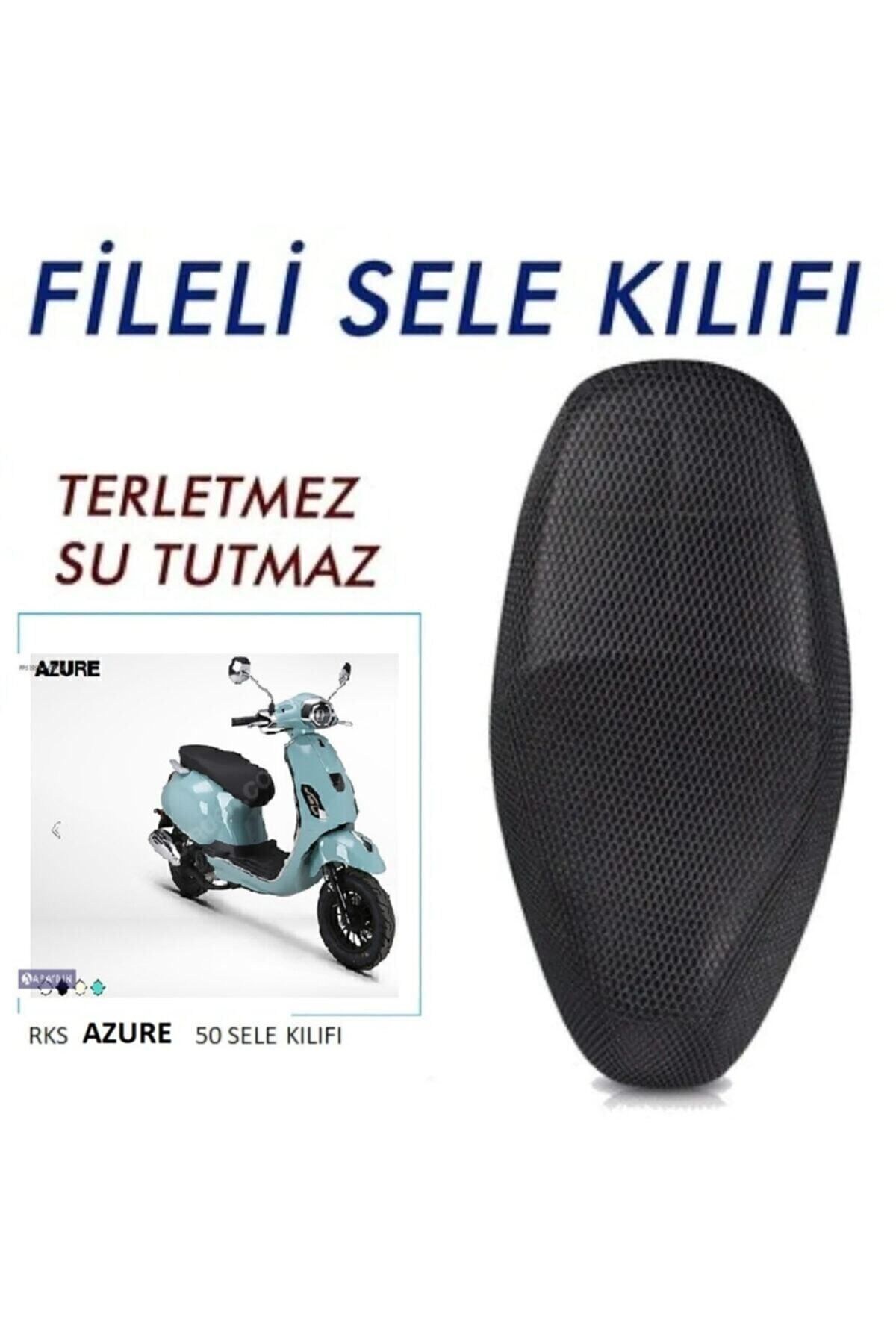 Motosiklet Yedek ParçalarRks Azure 50cc Sele Kılıfı Fileli 3d