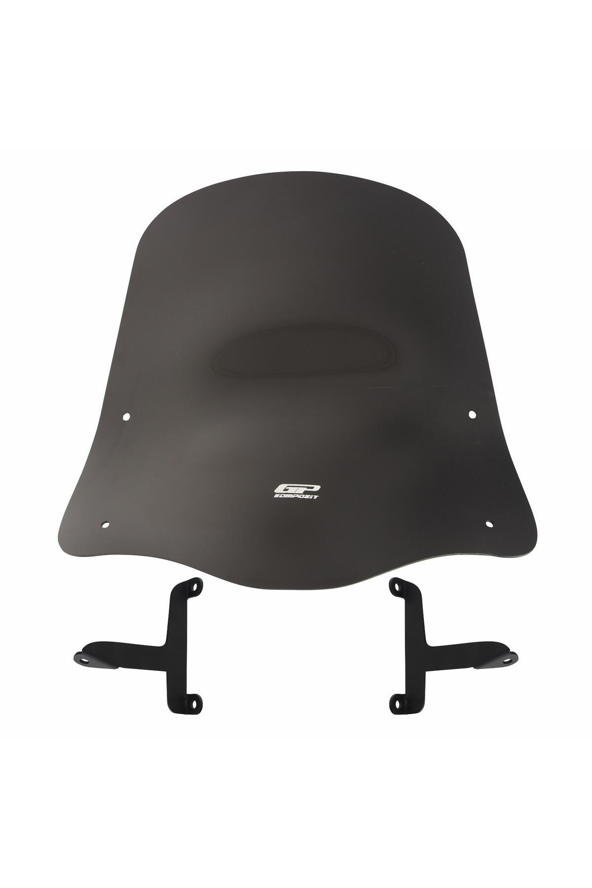 Motosiklet Ön Cam SiperlikScooter Universal Ön Cam Siyah 42 cm