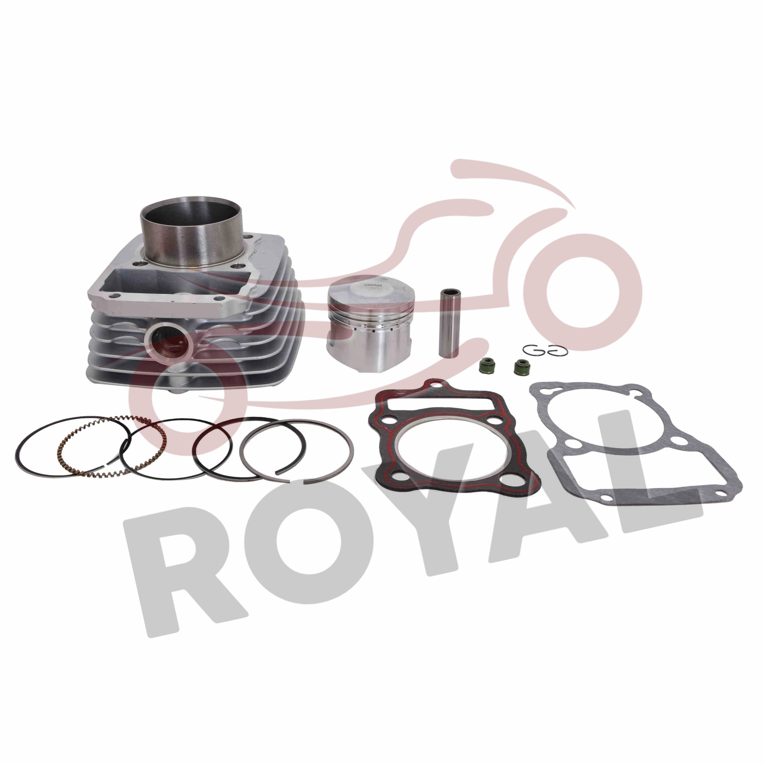 SilindirlerSİLİNDİR KOMPLE [NY PİSTON] 15 PERNO [62,0 mm] [YÜK:69 mm] 150cc CG  SWAN