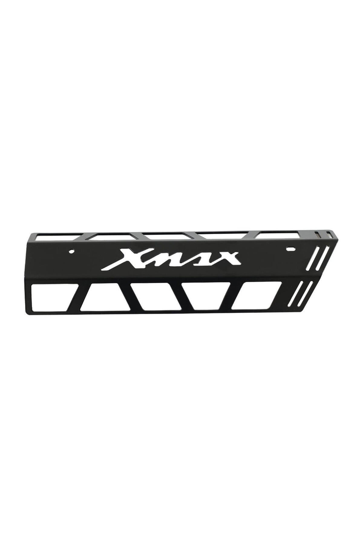 Motosiklet TakozuYamaha XMAX 250 2011-2017 Uyumlu Egzoz Koruma Kapağı Siyah