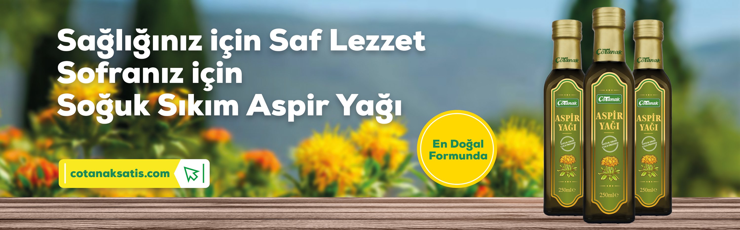 SOĞUK SIKIM ASPİR YAĞI