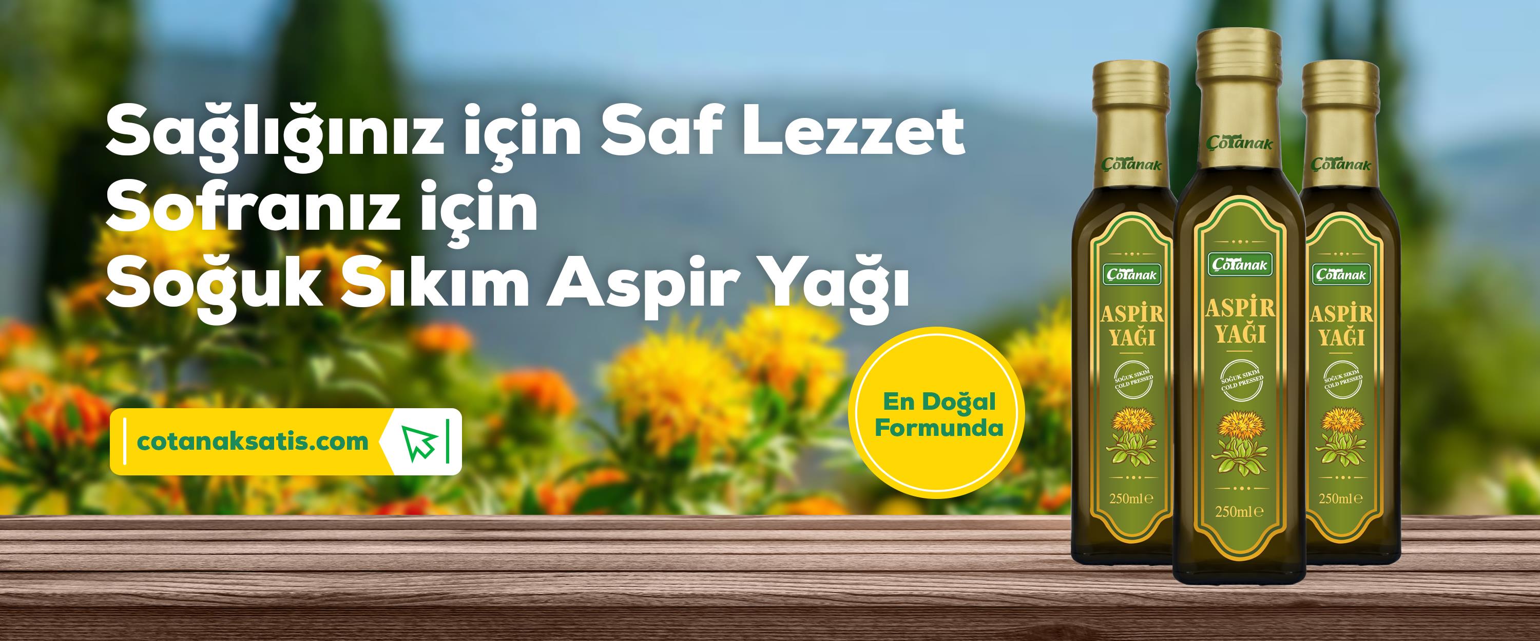 SOĞUK SIKIM ASPİR YAĞI