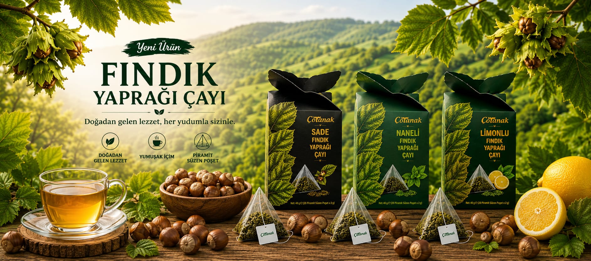 Fındık Yaprağı Çayı